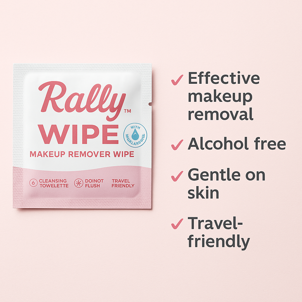 Rally Wipes™ Makeup Remover Wipes