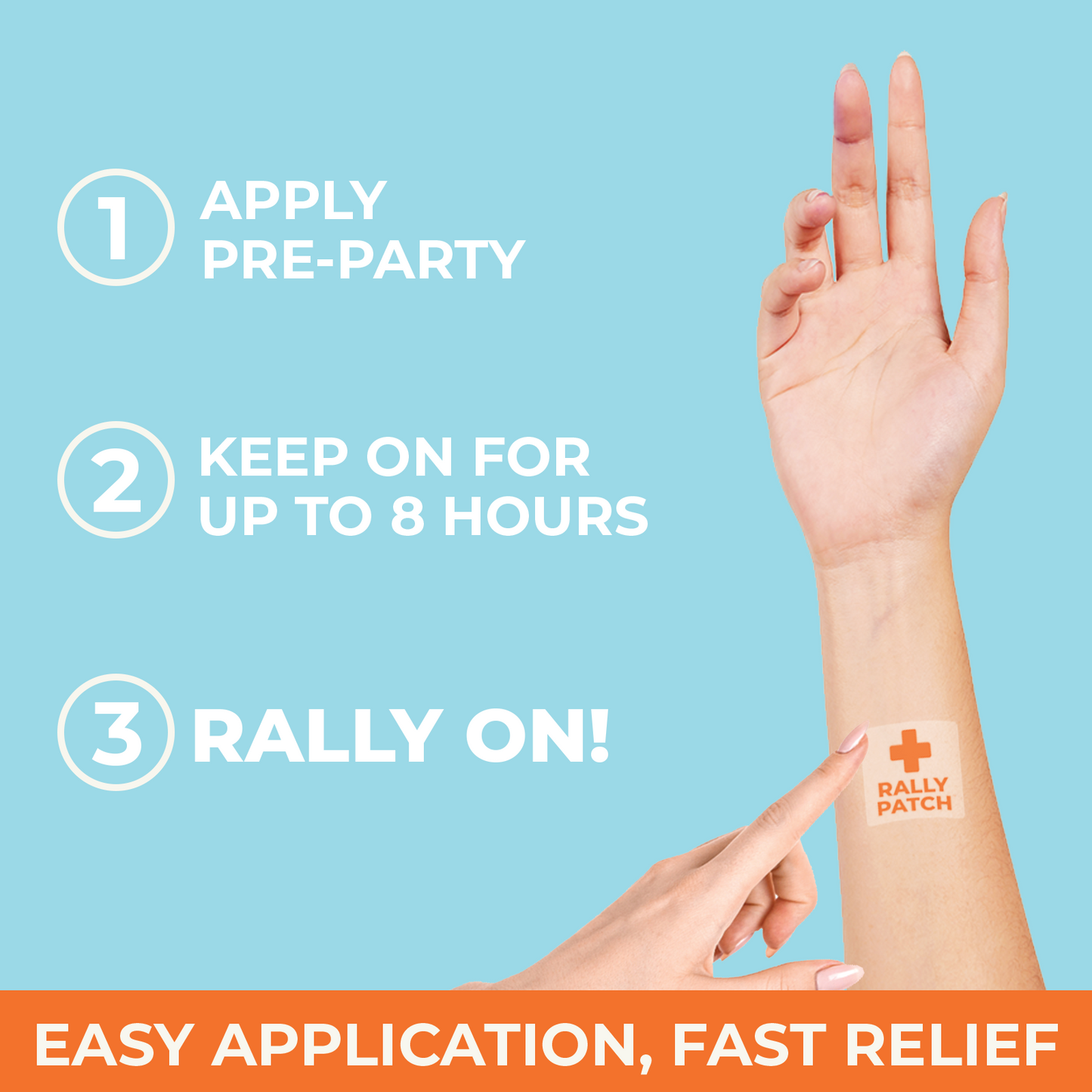 Rally Patch™ Party Recovery Patch