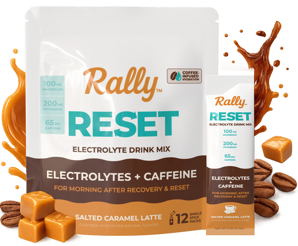 Rally Reset™ — Coffee-Flavored Hangover Hydration