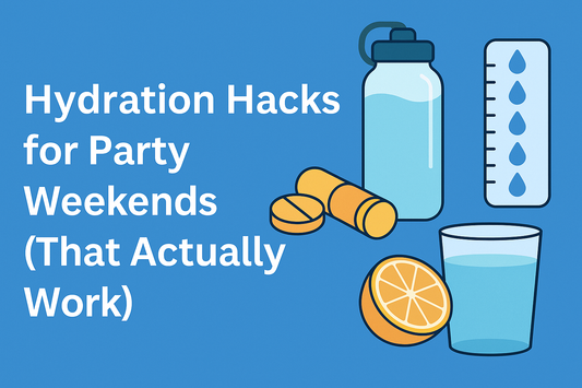 Hydration Hacks for Party Weekends (That Actually Work)