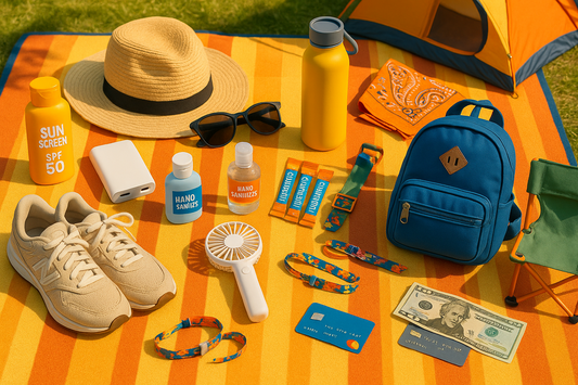 Music Festival Survival Guide: What to Pack for 3 Days in the Sun