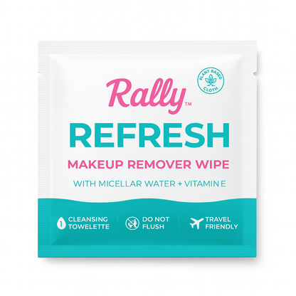 Rally Refresh™ Makeup Remover Wipes