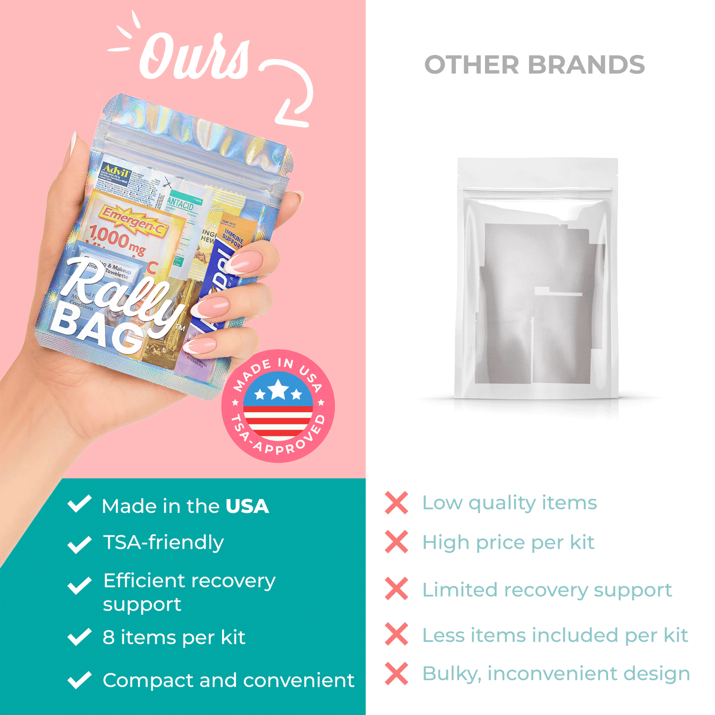 Rally Bag™ Hangover Kit