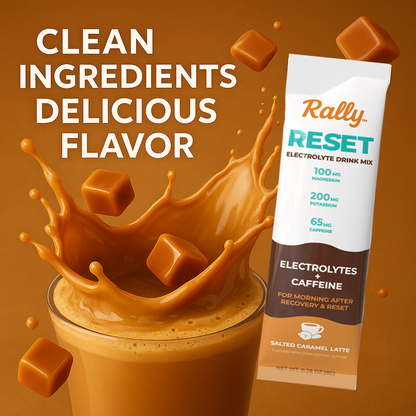 Rally Reset™ — Salted Caramel Latte Hangover Hydration Bundle